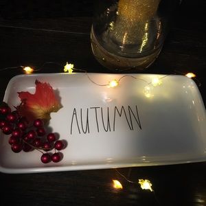Rae Dunn autumn platter